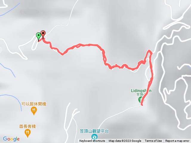 笠頂山(三上三下)