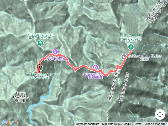 北大武三天兩夜