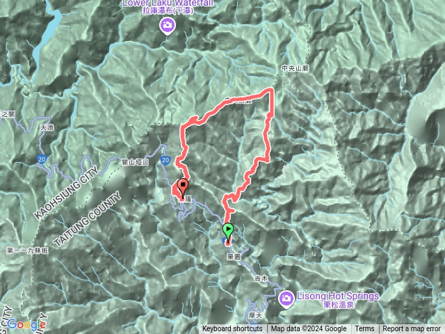 介茂斯上嘉明湖-向陽登山口1018-1020預覽圖