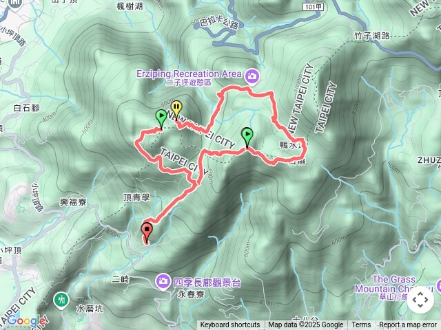 0620陽明山西段4連峰-被蜜蜂叮
