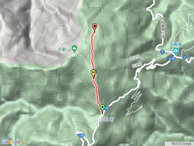 合歡山小溪營地