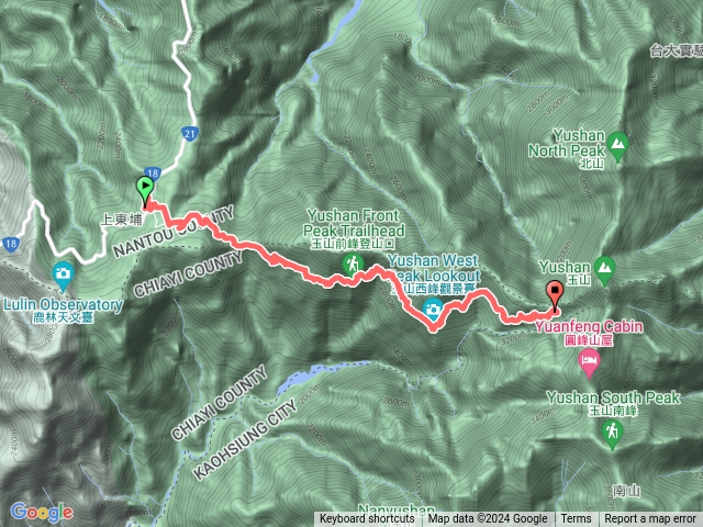 2024.03.10 塔塔加 to 排雲山莊