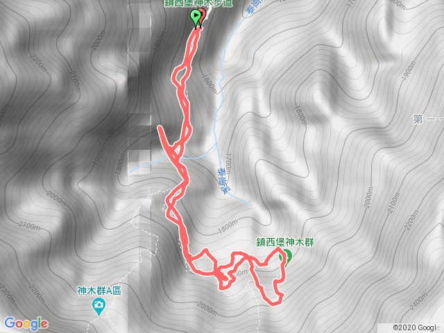 鎮西堡巨木群步道（B區）