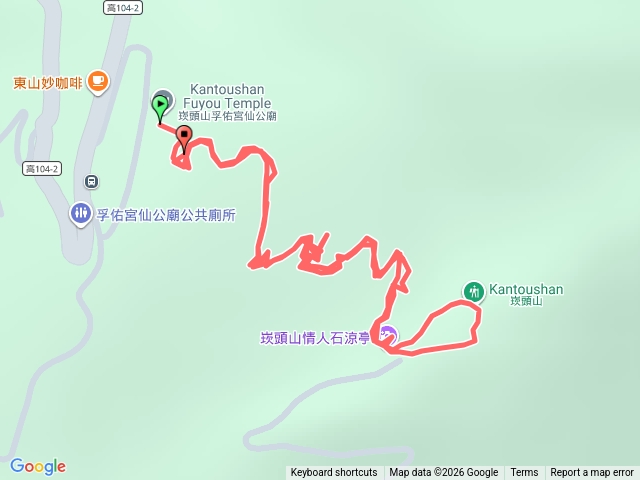 20260212台南東山崁頭山步道縱走