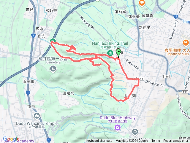 竹坑南寮步道O繞瑞井登山步道（上竹坑山)預覽圖