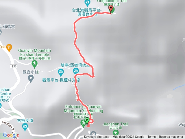 2024觀音觀鷹尋寶任務硬漢嶺步道(觀音山)202406191254