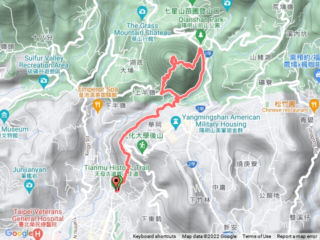 2022.07.24天母古道紗帽山野跑