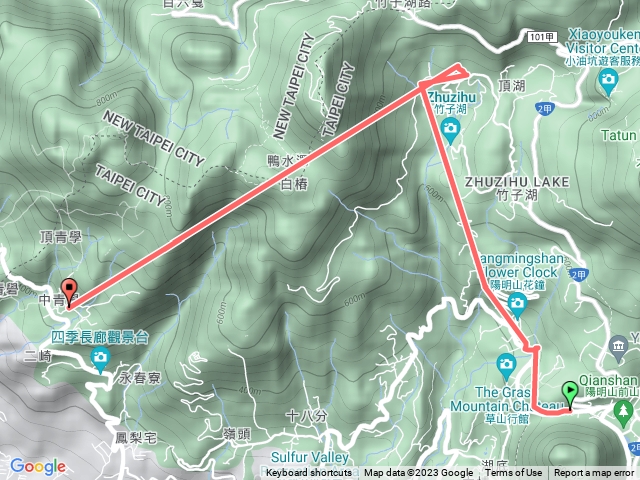 陽明山竹子湖二坪青天宮