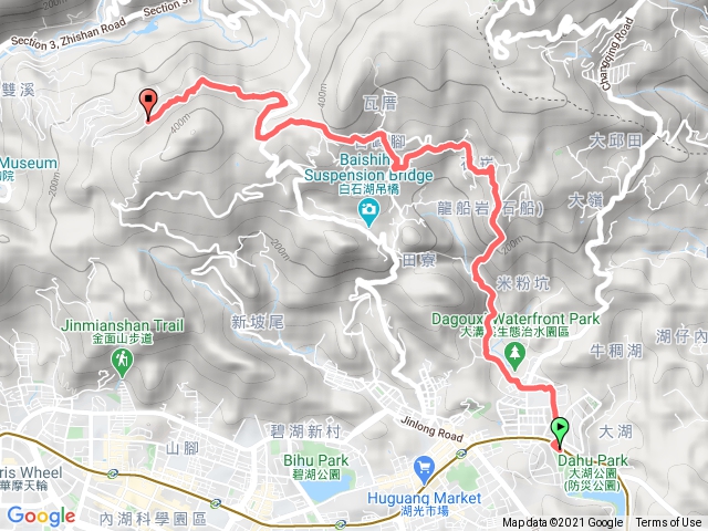 210116內湖攀龍船岩下翠山步道