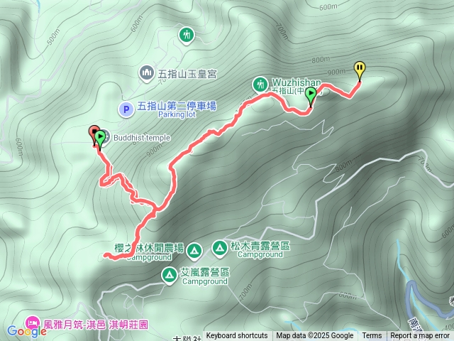 五指山登山步道全程