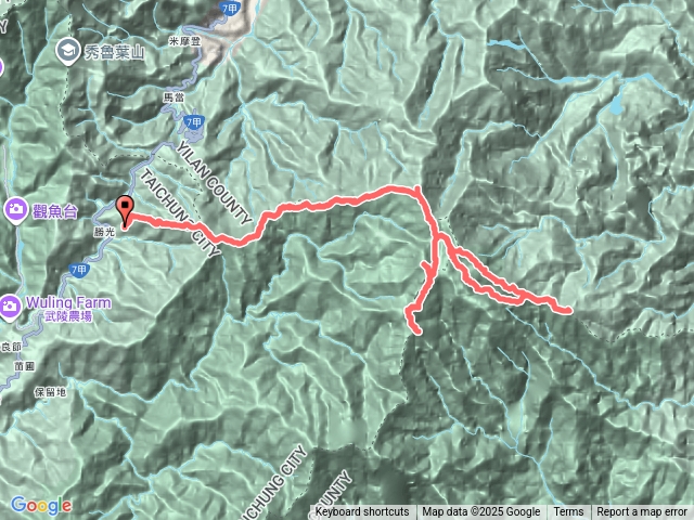 5天4夜南湖群峰7座百岳