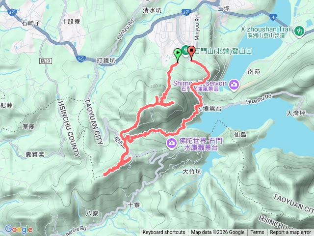 太平山清水坑山石門山小粗坑山大竹坑山十寮山竹坑古道O型預覽圖