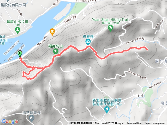 三峽鳶山登山步道