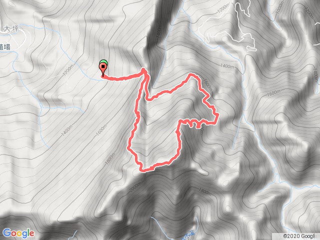 苗栗大坪登山口至杜鵑嶺至加里山