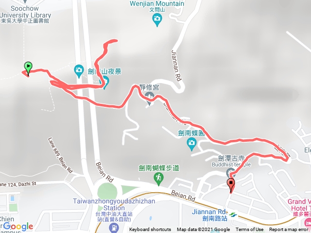 台北大縱走第五段
