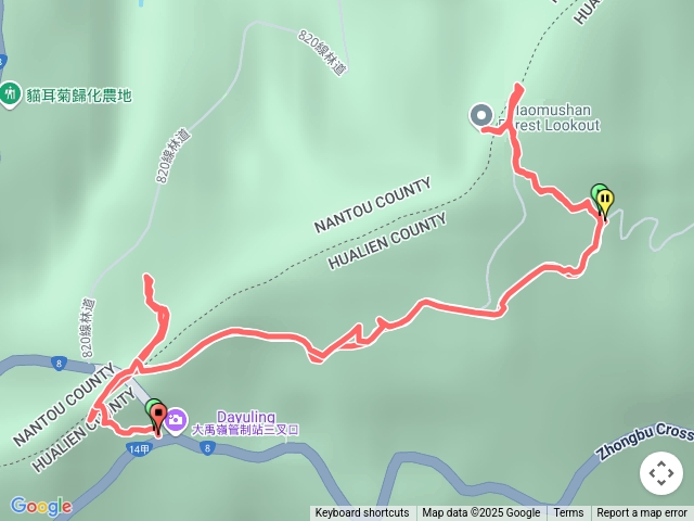 卯木山一日來回