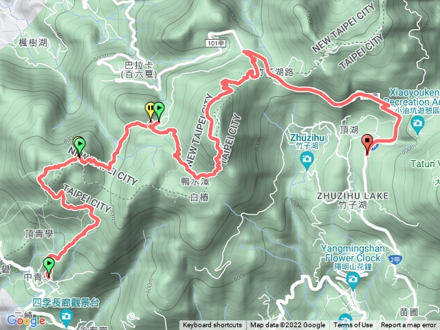 向天面天大屯主峰