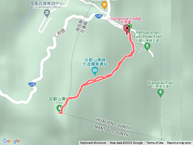 合歡東峰