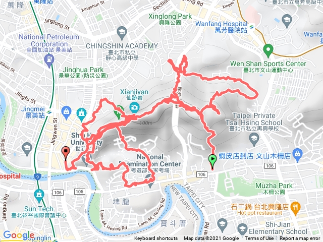 仙跡岩完走