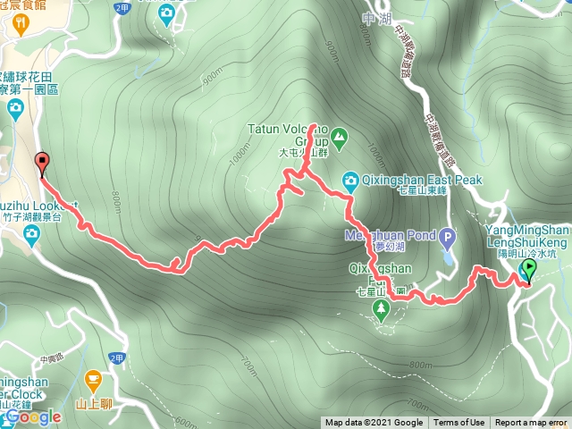 七星山群峰巡禮