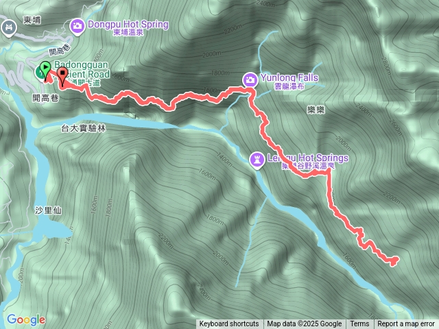 八通關古道到8.5k預覽圖