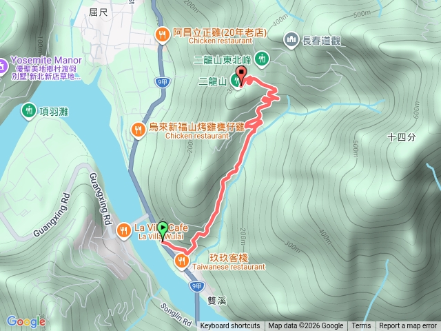 二龍山115刷完登