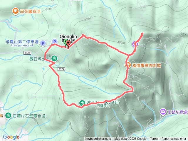 飛鳳山代勸堂停場，修心宮入代勸堂出。預覽圖