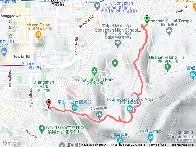 四獸山步道20220625