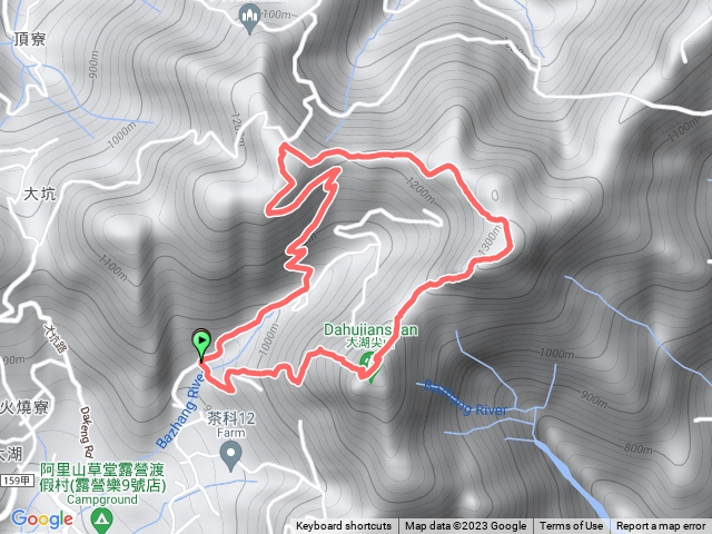 大湖尖山、天雲山、文峰山小O走