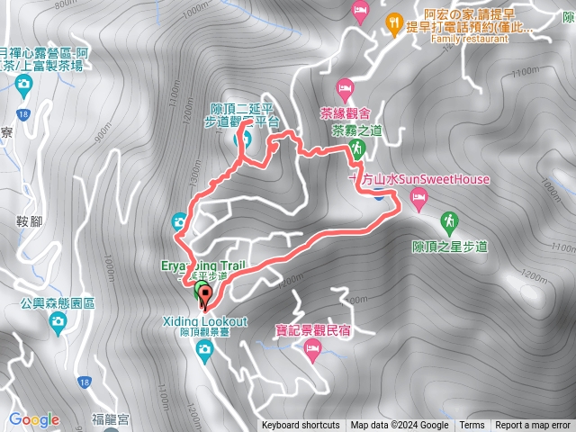 二延平步道接茶霧之道O型散步
