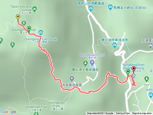 七星山主、東峰