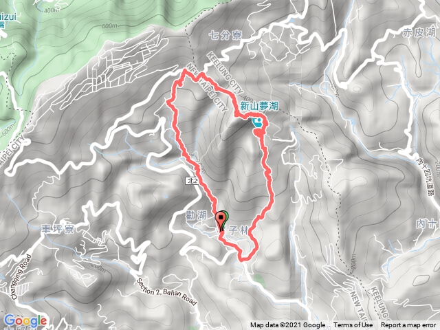 2021五指山古道、新山、夢湖