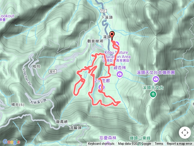 溪頭大學池.大學坑.森林浴步道