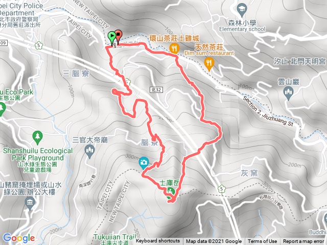 小百岳集起來更寮古道(土庫岳)202136291224