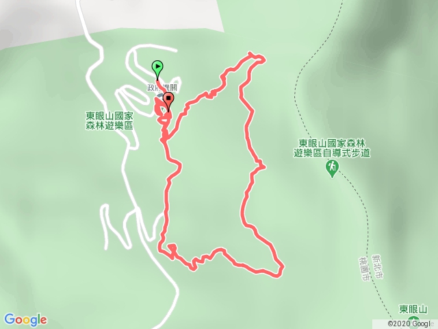 東眼山自導式步道支線