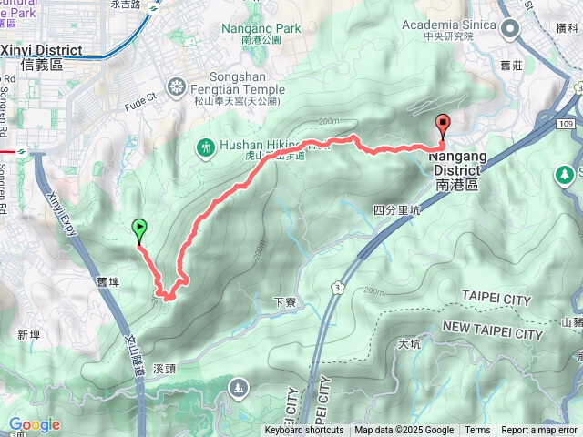 拇指山到中華科大預覽圖