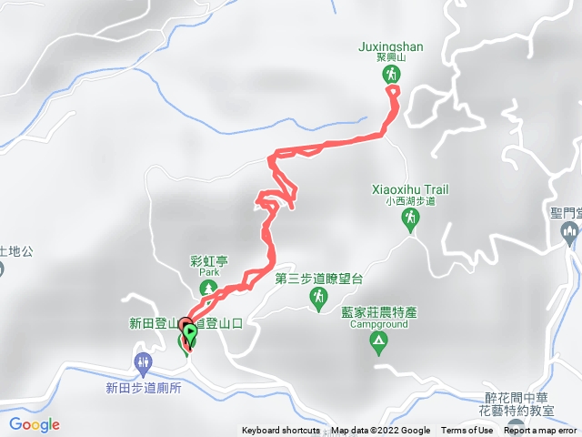 新田步道聚興三角點