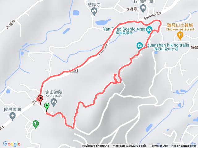 高雄燕巢麒麟山=雞冠山