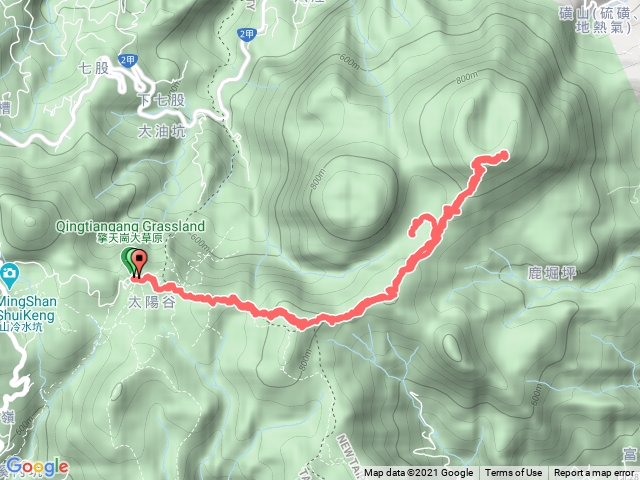 磺嘴山、翠翠谷來回