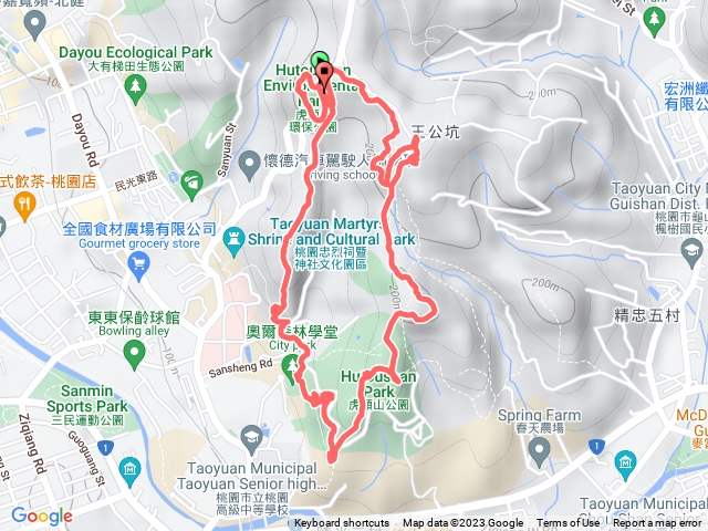 桃園虎頭山-虎頭山環保公園O繞