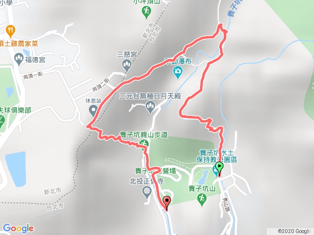 貴子坑親山步道 北縱走