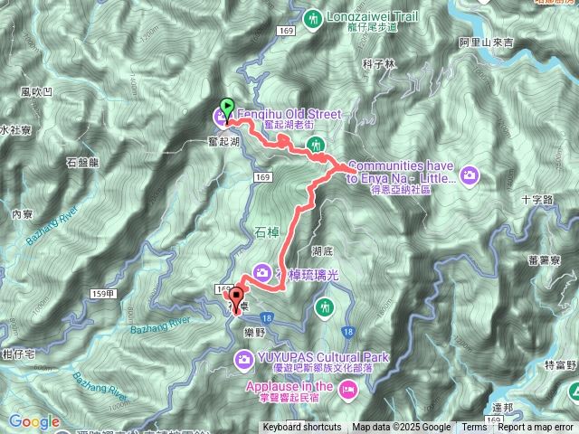 奮起湖縱走石桌(大凍山、霹靂山、樂野山)預覽圖