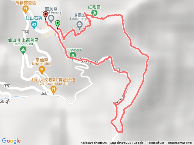 仙山步道+八仙古道O型