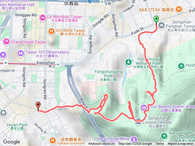 四獸山連走步道(2026-8-15)預覽圖