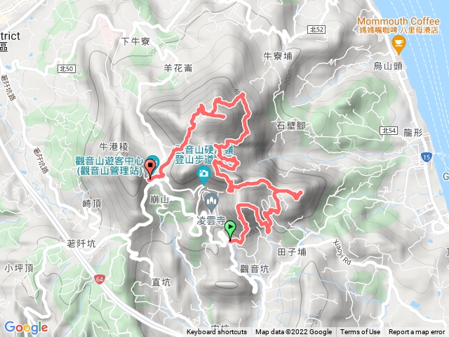 陡上陡下觀音山第二次試爬-牛港稜整修