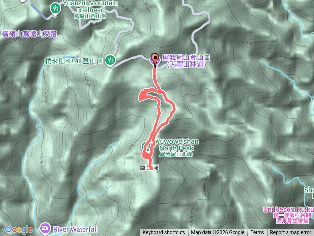 屋我尾山/屋我尾林道預覽圖