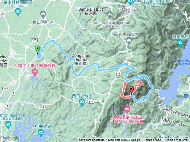 【東山／楠西】1110416-劍尖O走(劍文溪無名橋登劍文山、坪頂山、獅額山接馬山嶺、一尖山、二尖山、三尖山下猿山回劍文溪O型登山路線)