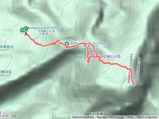 北德拉曼山+內鳥嘴山115.03.31