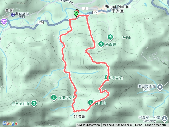 東勢格古道-臭頭山-中央尖-登山口預覽圖