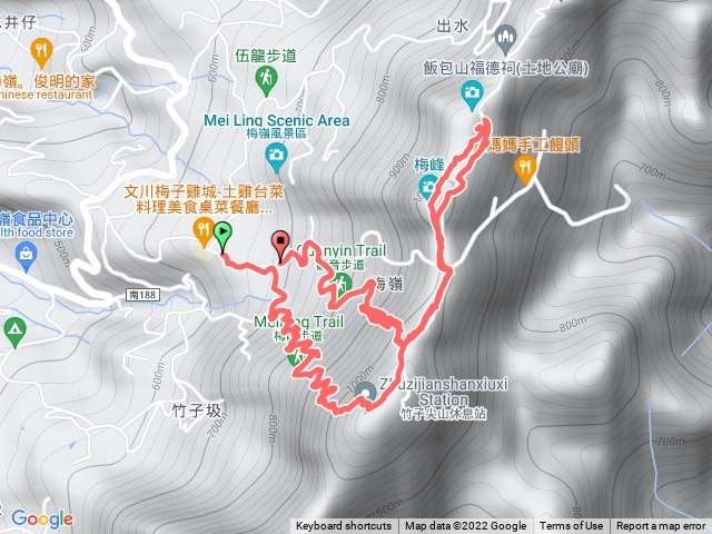 梅龍上梅峰-茶園-觀音下